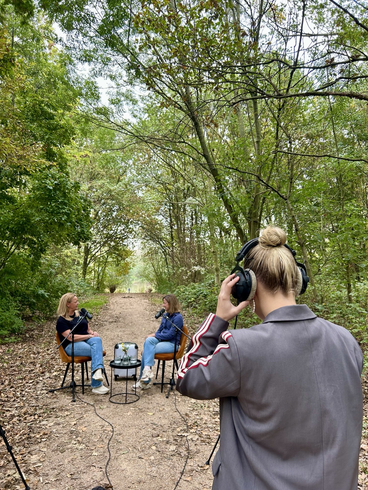 Podcast opnemen op locatie